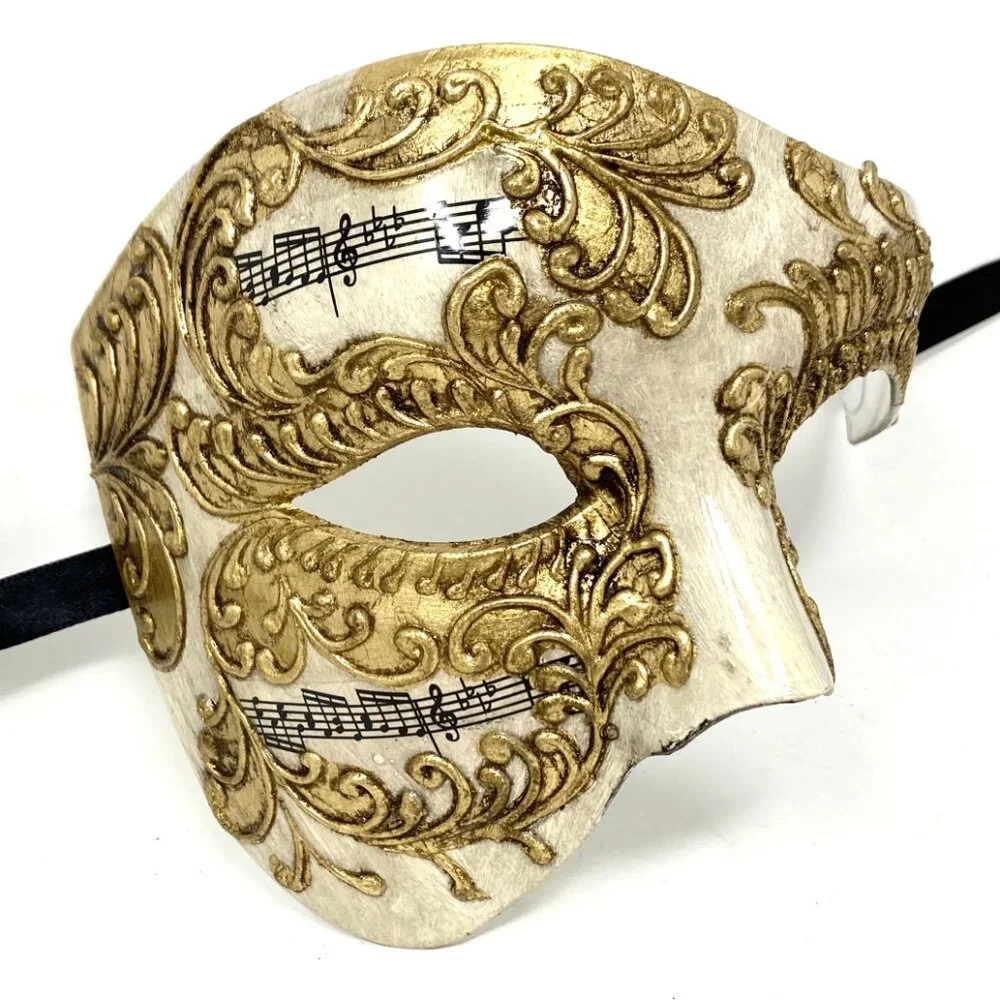 Men Costume Phantom of The Opera Mask Masquerade Party Masks